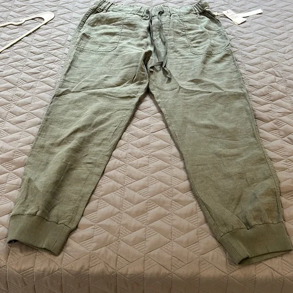 Nordstrom caslon linen jogger sale
